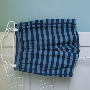 Lululemon Pace Breaker Shorts Lined Blue Stripes 9" Inseam NWOT